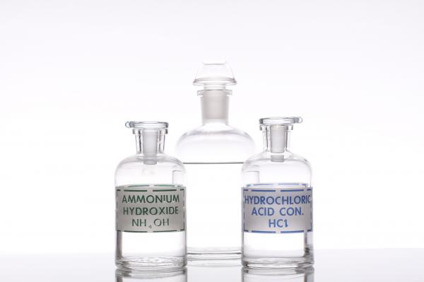 Acid and base solutions
