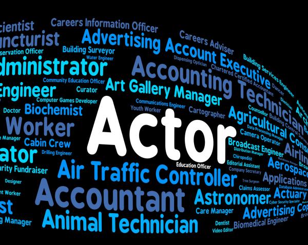 Actor Job Means Cast Member And Acting