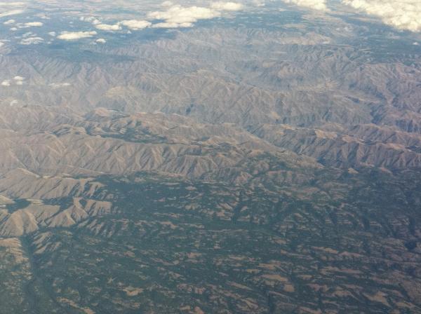 Aerial Mountain View