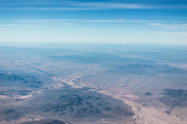 Aerial Photography of Mountains and River