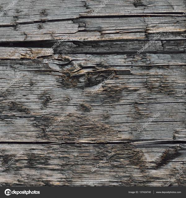 Aged cracked wood