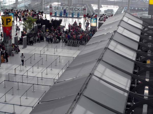 Airport Check in Desks