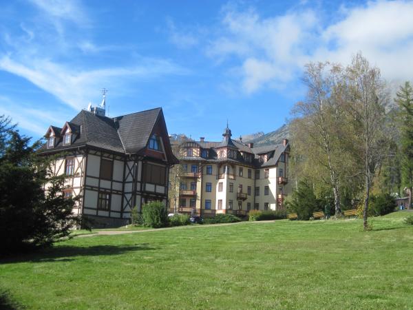 Alpine mountain resort in Slovakia