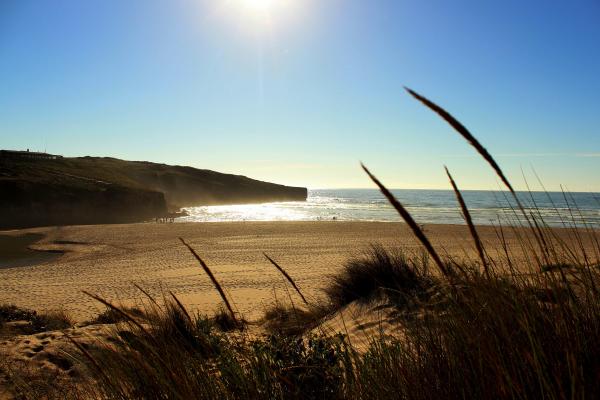 Amoreira Beach in Algarve, Portugal