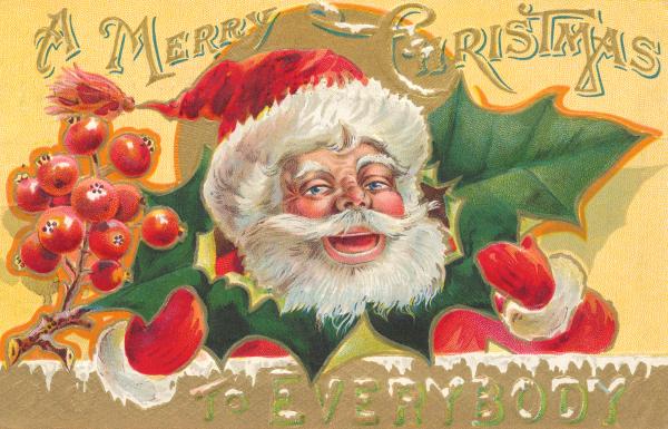 Antique Christmas Card