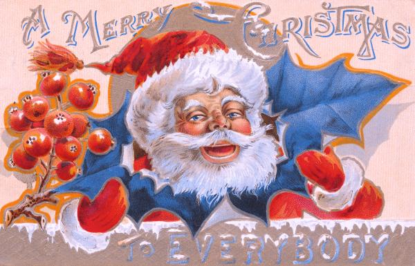 Antique Christmas Card