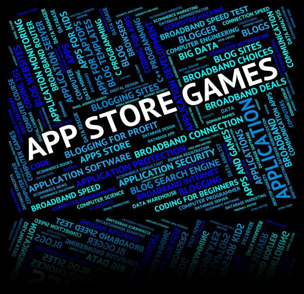 App Store Games Means Retail Sales And Applications