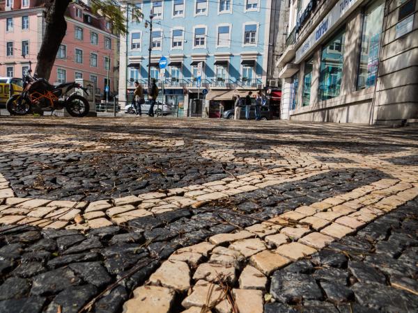Architecture of Lisbon- pavement