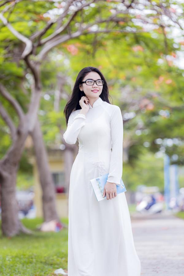 Asian Girl with Glasses