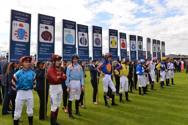 At the races