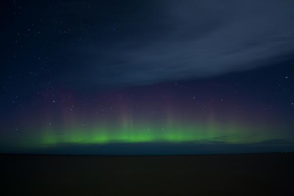 Aurora Borealis at Night