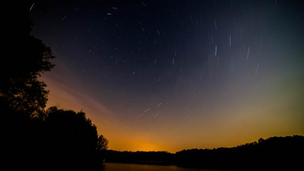 Aurora Light Trails.