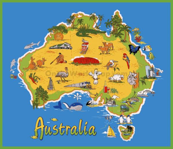 Australia Map