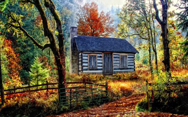 Autumn cottage