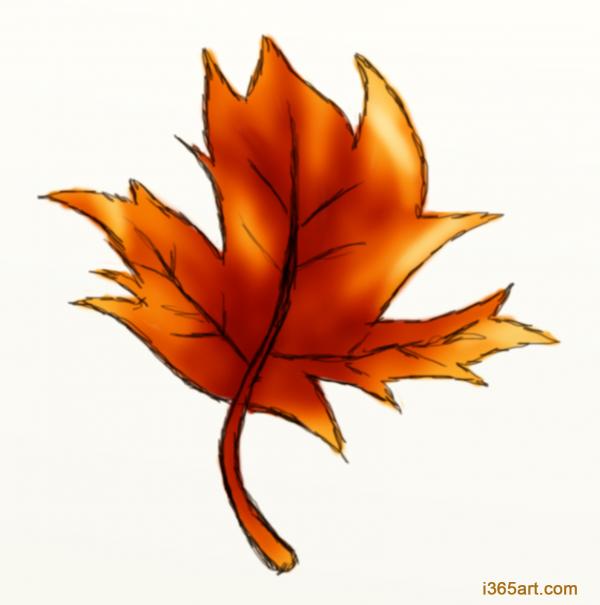 Fall leaf