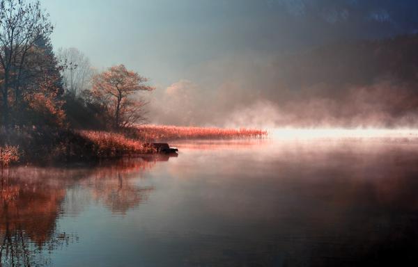 Autumn Morning Lake