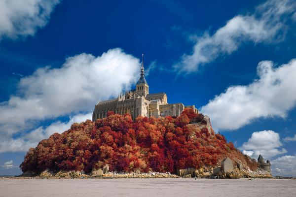 Autumn Shades of Mont Saint-Michel - HDR