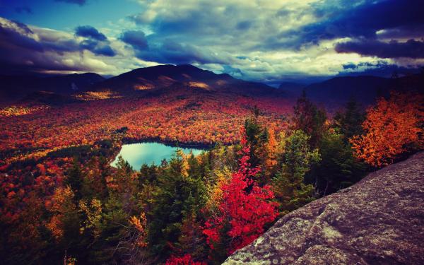 Autumn Valley View