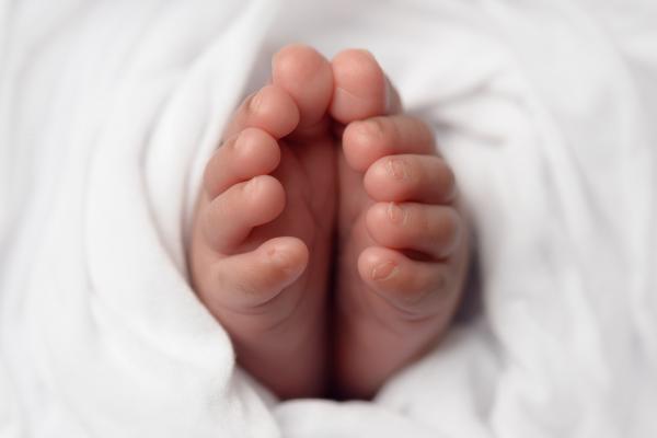 Babies Feet Selective Focus Photo