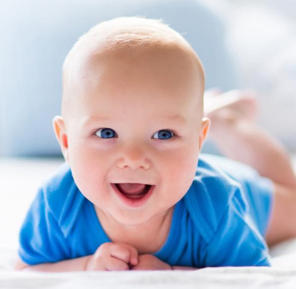 Baby smile