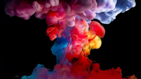 Colored smoke