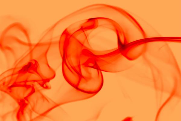 background of smoke