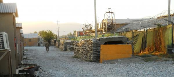 Bagram bomb shelter