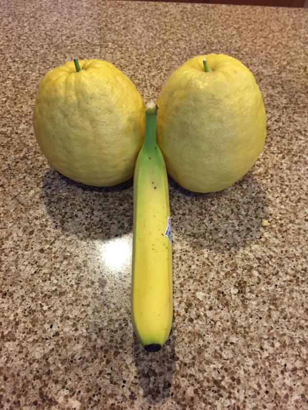 Banana and lemons