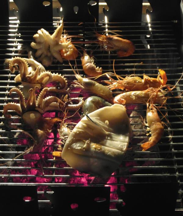 Barbecued Seafood