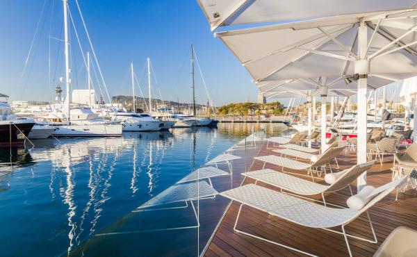 Barcelona yacht harbor