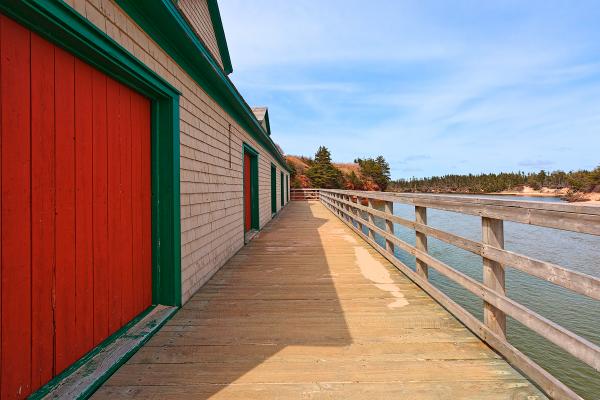 Basin Head Beach Boardwalk - HDR