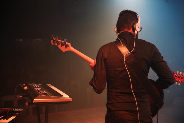 Bass player