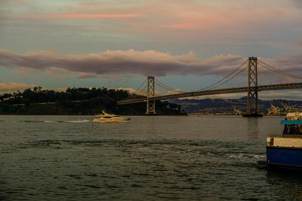 Bay Bridge at Dusk