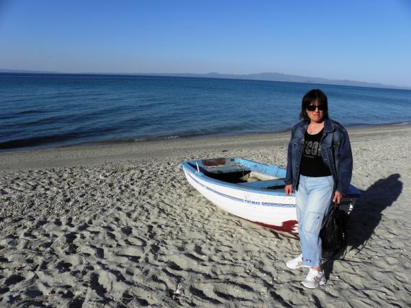 Beach of the Aegean coast