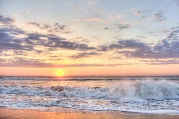 Beach sunrise