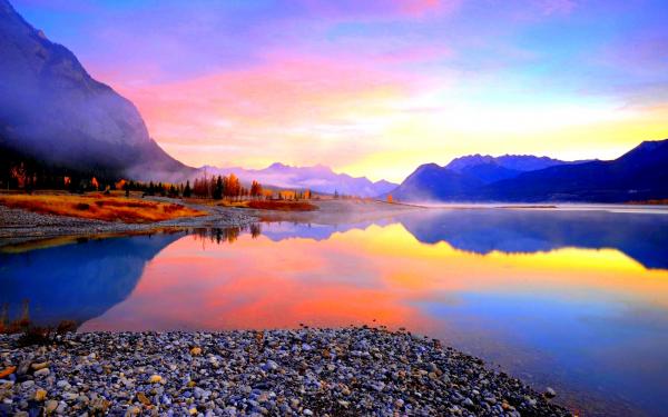 Beautiful lake view