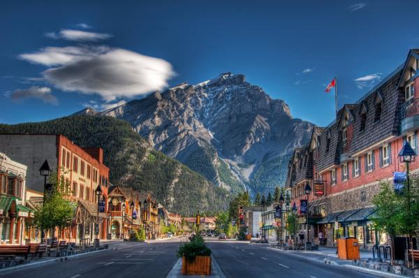 Mountainous Town