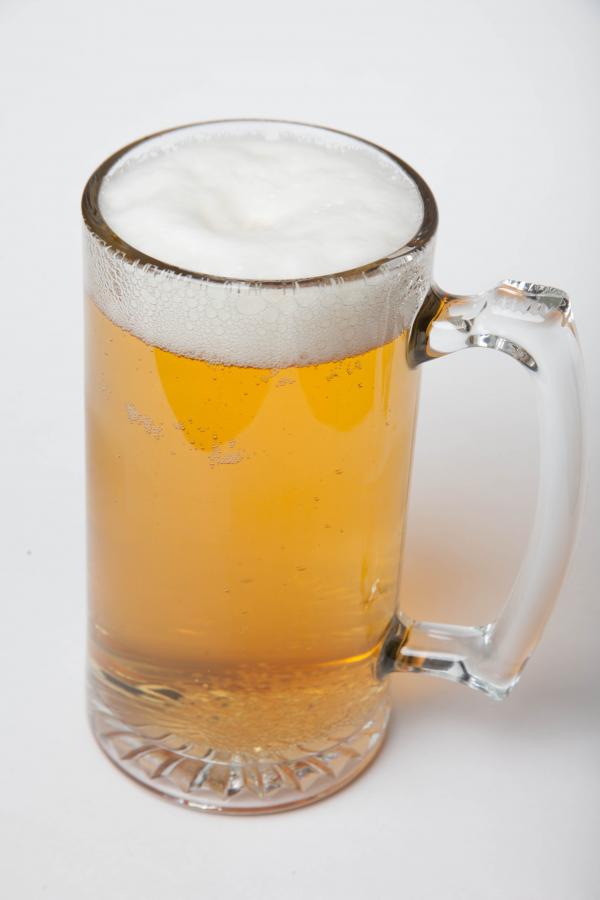 Beer mug isolated on white