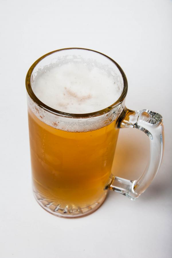Beer mug isolated on white