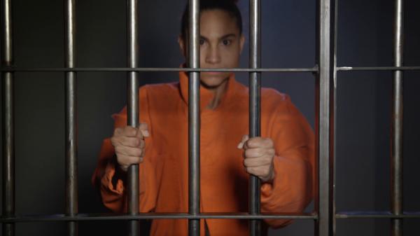 Behind bars