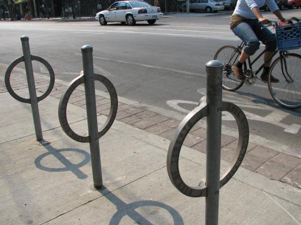 Bicycle on Post