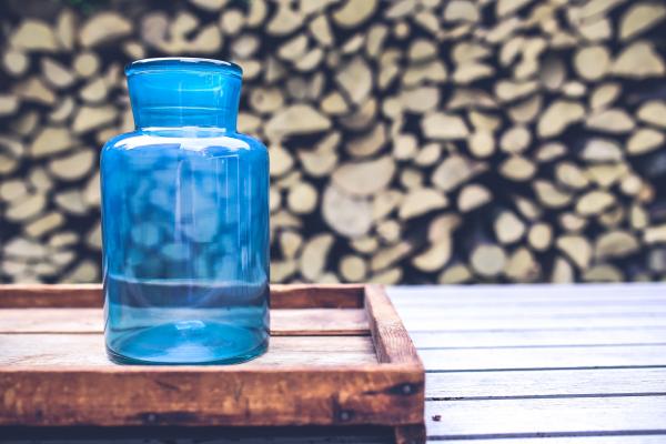 Big blue jar