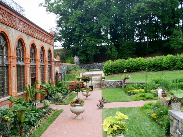 Biltmore estate flower garden