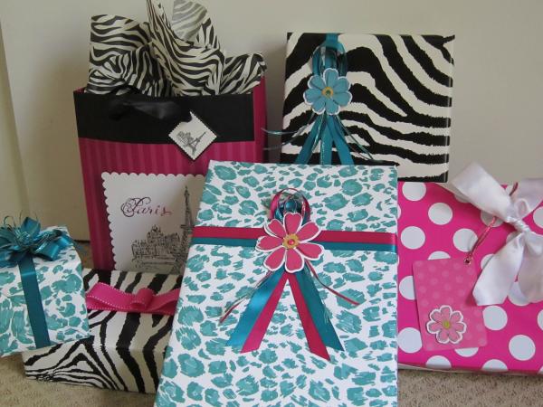 Birthday Present Giftwrapped