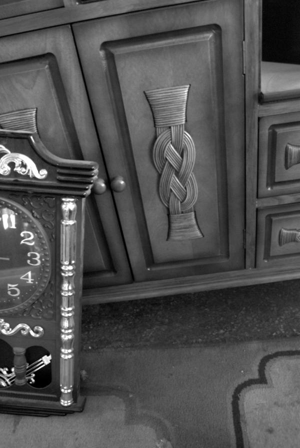 Black and white furniture