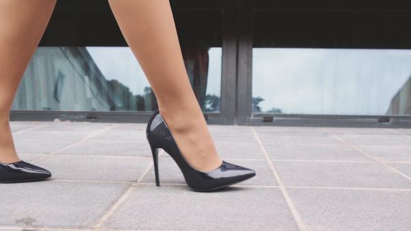 Black Female Shoe