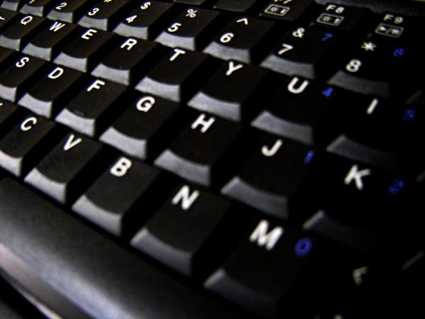 Black keyboard