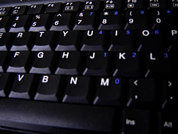 Black keyboard