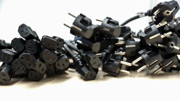 Black Male Plug