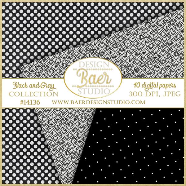 Black Paper Silver